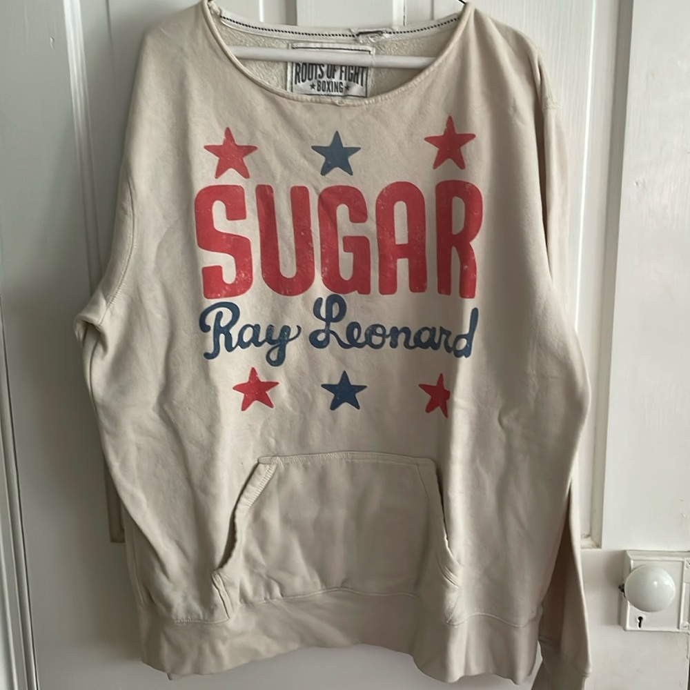 Roots of Fight sweatshirt, Sugar Ray Leonard
